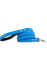 MINIMALIST LEASH IN PEACOCK BLUE