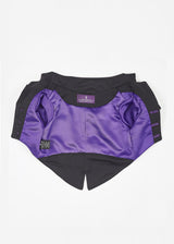 BLACK TAILORED TUXEDO JACKET