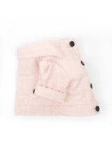 LIGHT PINK & WHITE COTTON JACKET