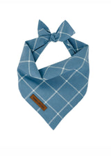 WHITE LINE WINDOW PANE BANDANA