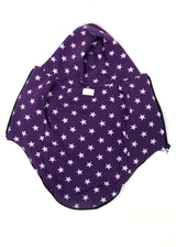 PURPLE VELOUR HOODIE