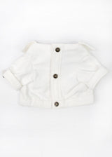 COOL WHITE DENIM JACKET