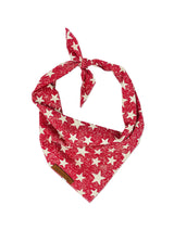 WHITE STARS BANDANA