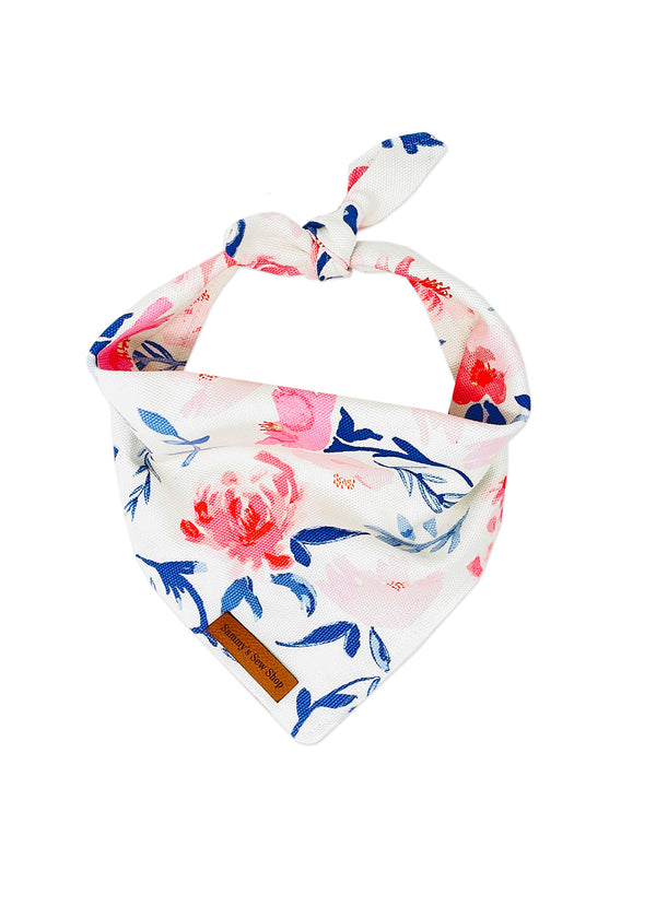 IN THE MEADOW FLORAL BANDANA