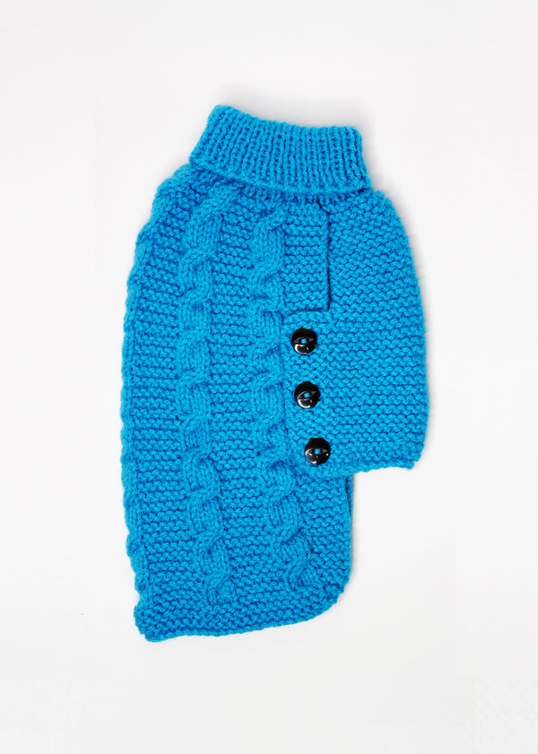 THE PUDIN PULLOVER | TURQUOISE
