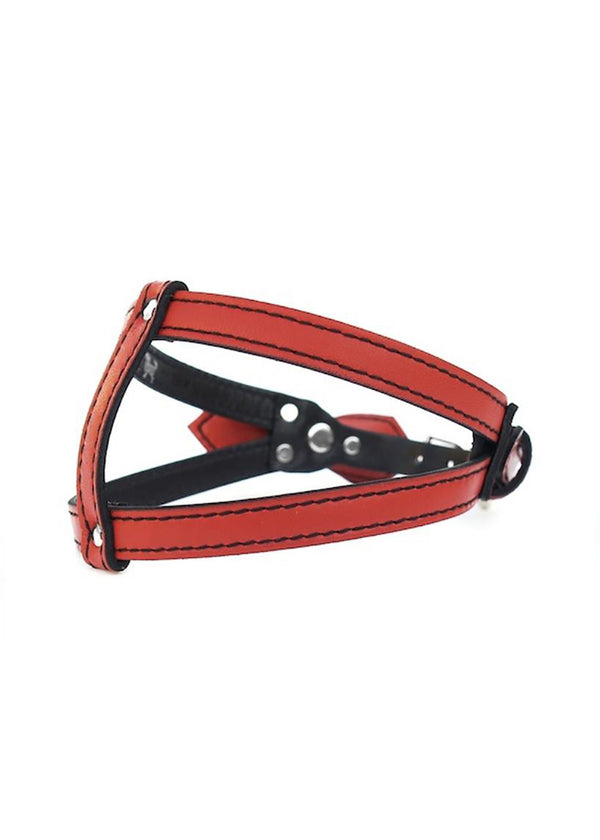 BOW TIE HARNESS IN RENEGADE RED