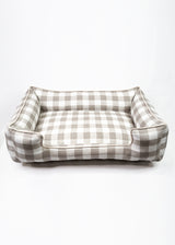 CHIC NEUTRAL CHECK DRIFTER BED